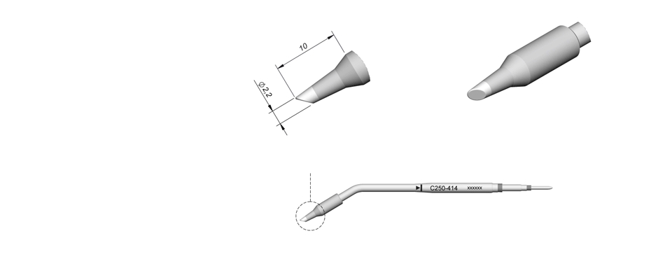 C250414 - Cartridge for AL250 iron